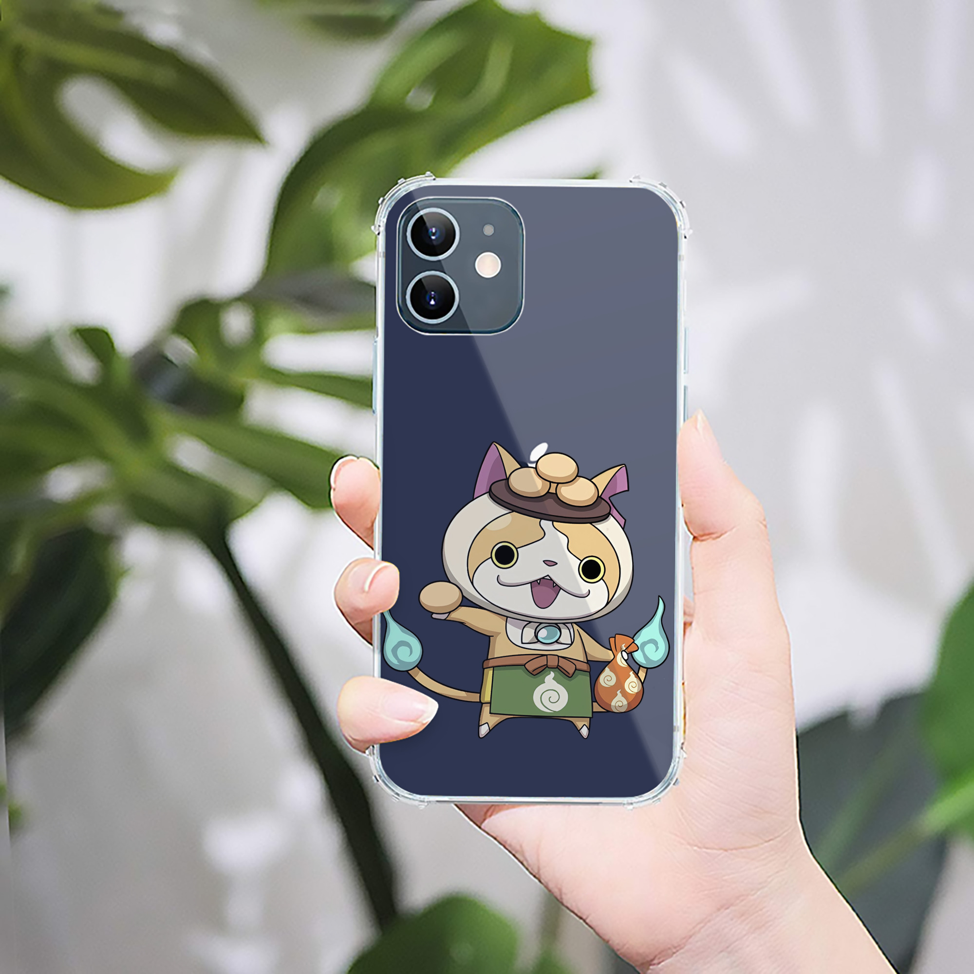 （画像用） 妖怪ウォッチ Yo-kai Watch 【iPhone 12シリーズ対応】透明スマホケース（クリアソフトケース）